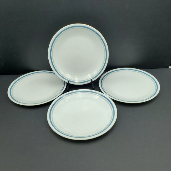 Corelle Indigo Luncheon Plates Corelle Slate Lunch Plates Corning Salad Plates - Picture 1 of 5